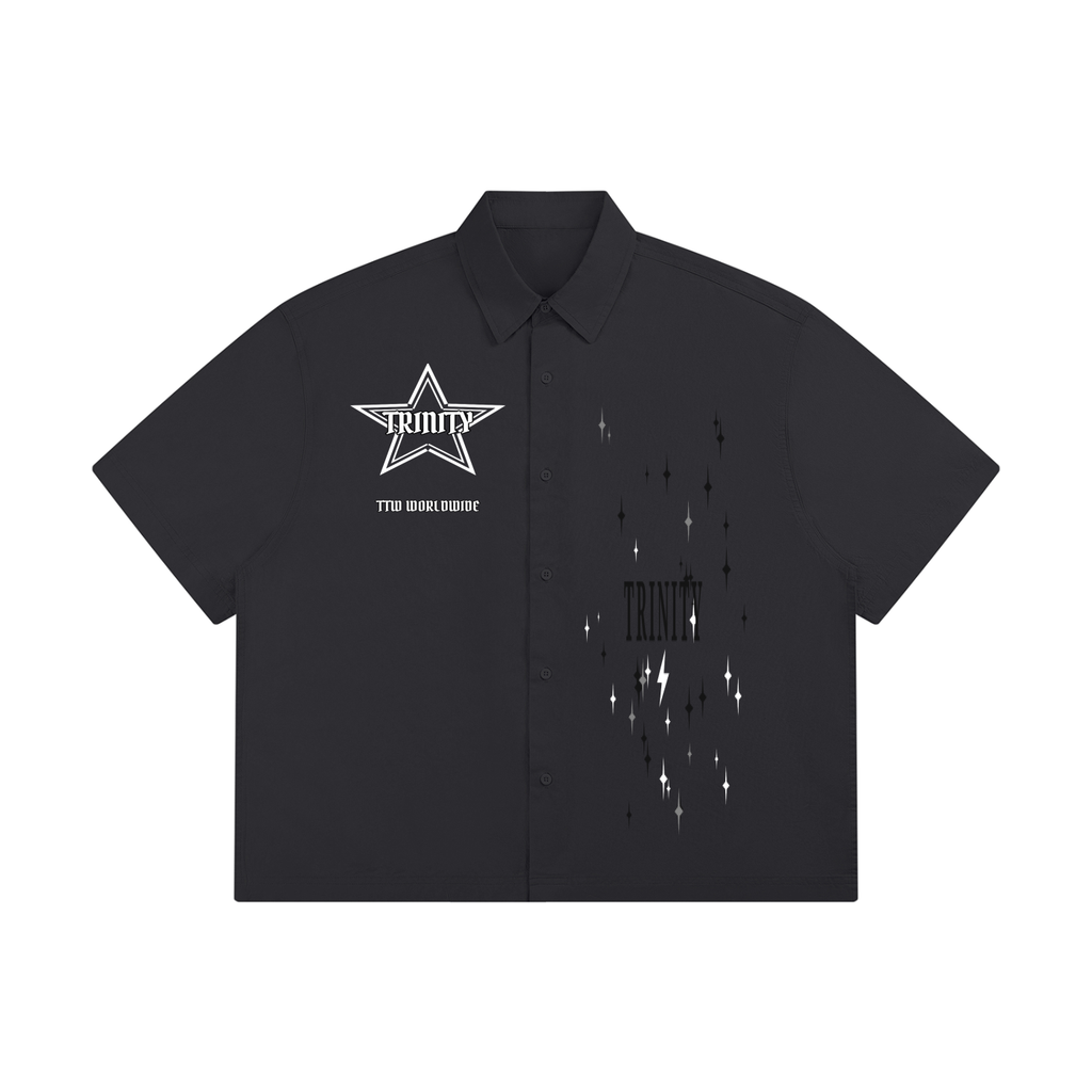 TRINITY Unisex Boxy Short Sleeve Shirt