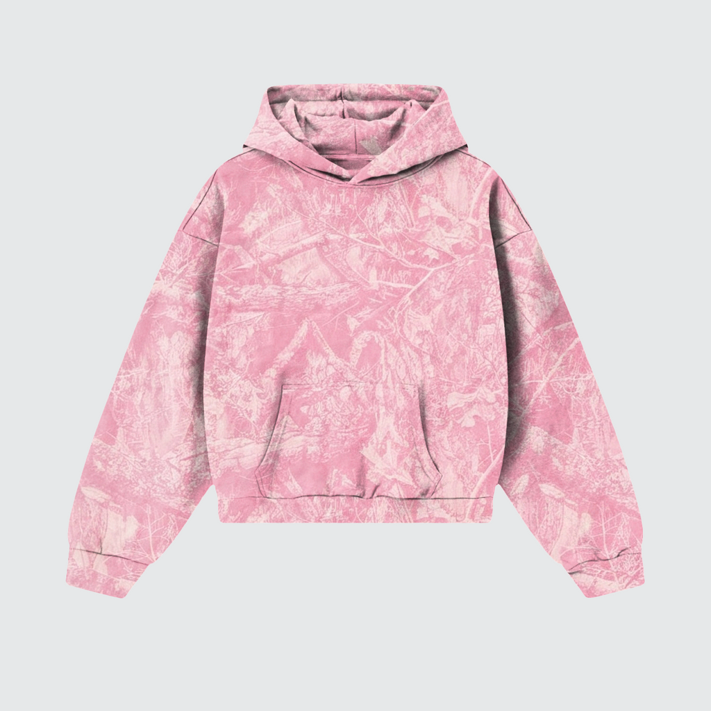 TRINITY Unisex Heavyweight Camo Fleece Hoodie（360GSM）