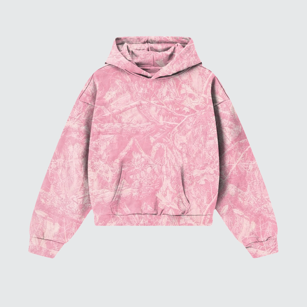 TRINITY Unisex Heavyweight Camo Fleece Hoodie（360GSM）