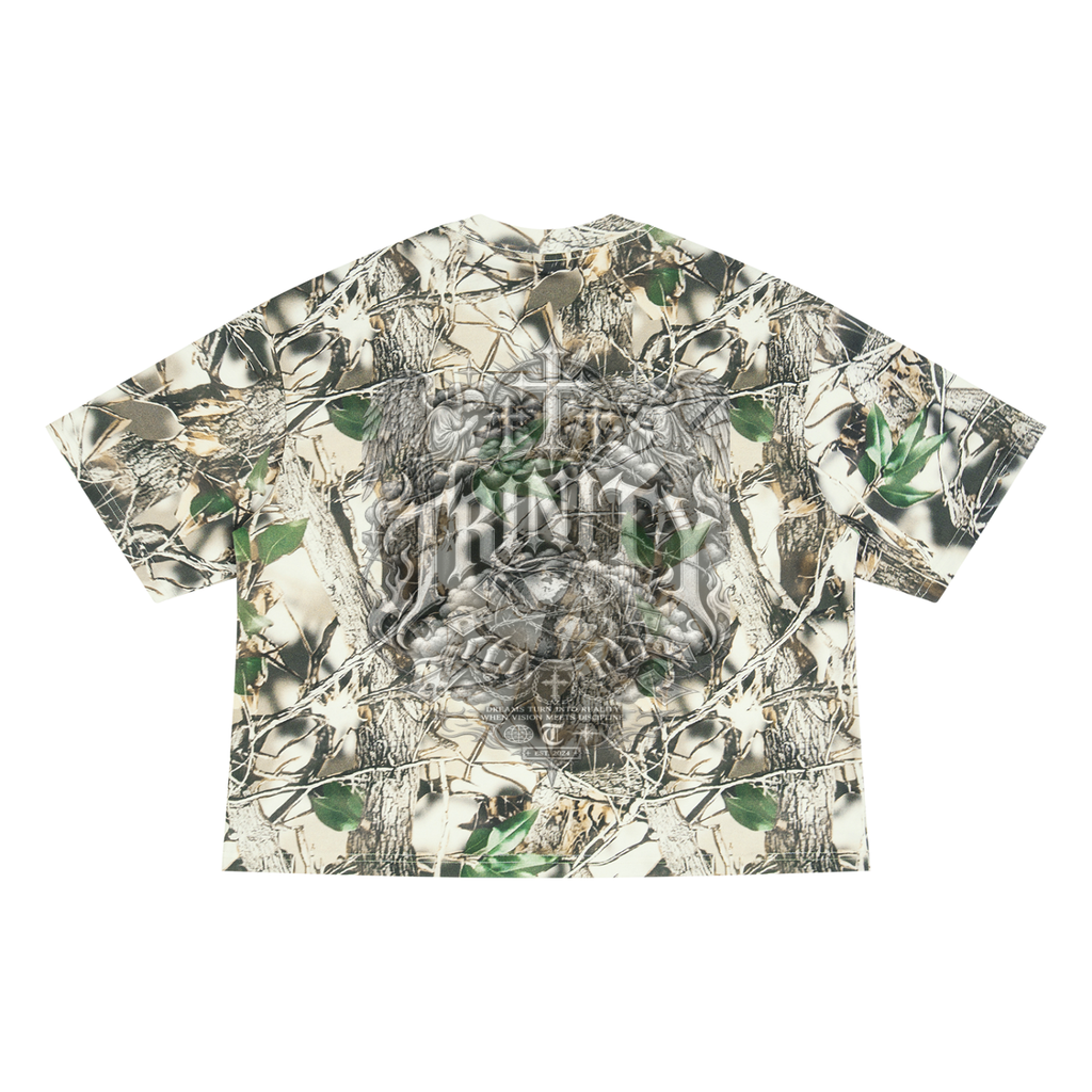 TRINITY Unisex Tree Camo Boxy T-Shirt