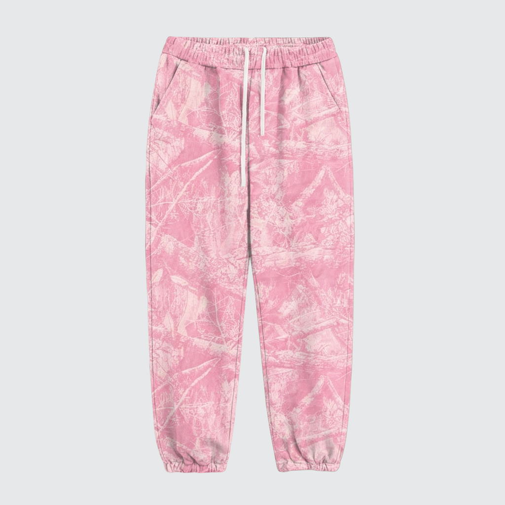 TRINITY Unisex Heavyweight Camo Fleece Sweatpants (360GSM)