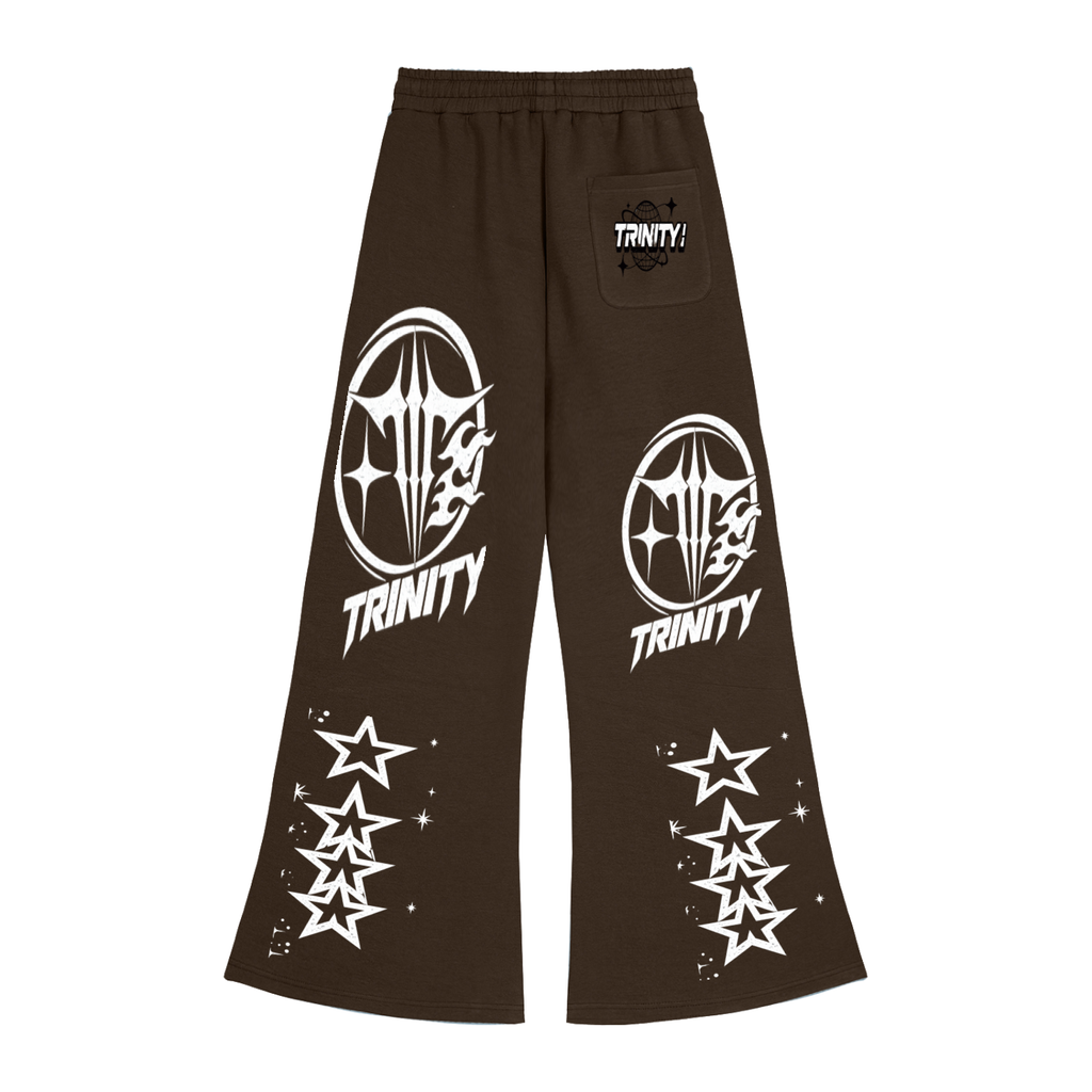 TRINITY Wide Leg Drawstring Sweatpants