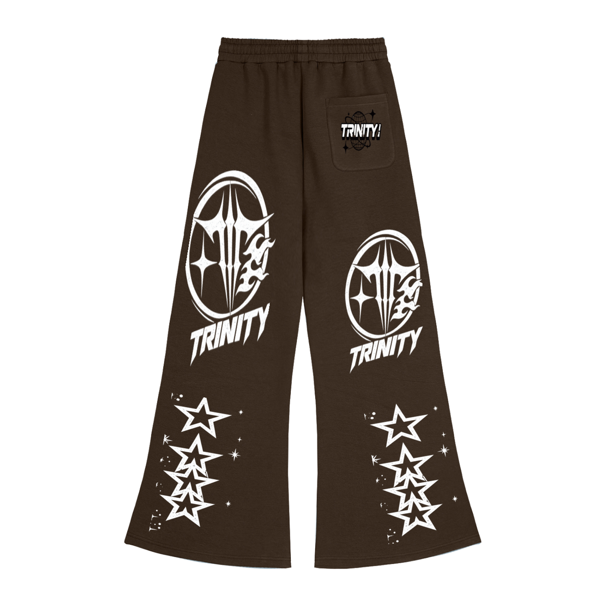 TRINITY Wide Leg Drawstring Sweatpants