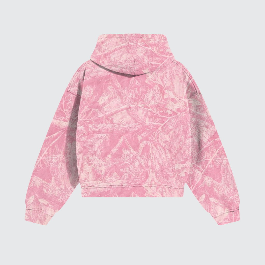 TRINITY Unisex Heavyweight Camo Fleece Hoodie（360GSM）