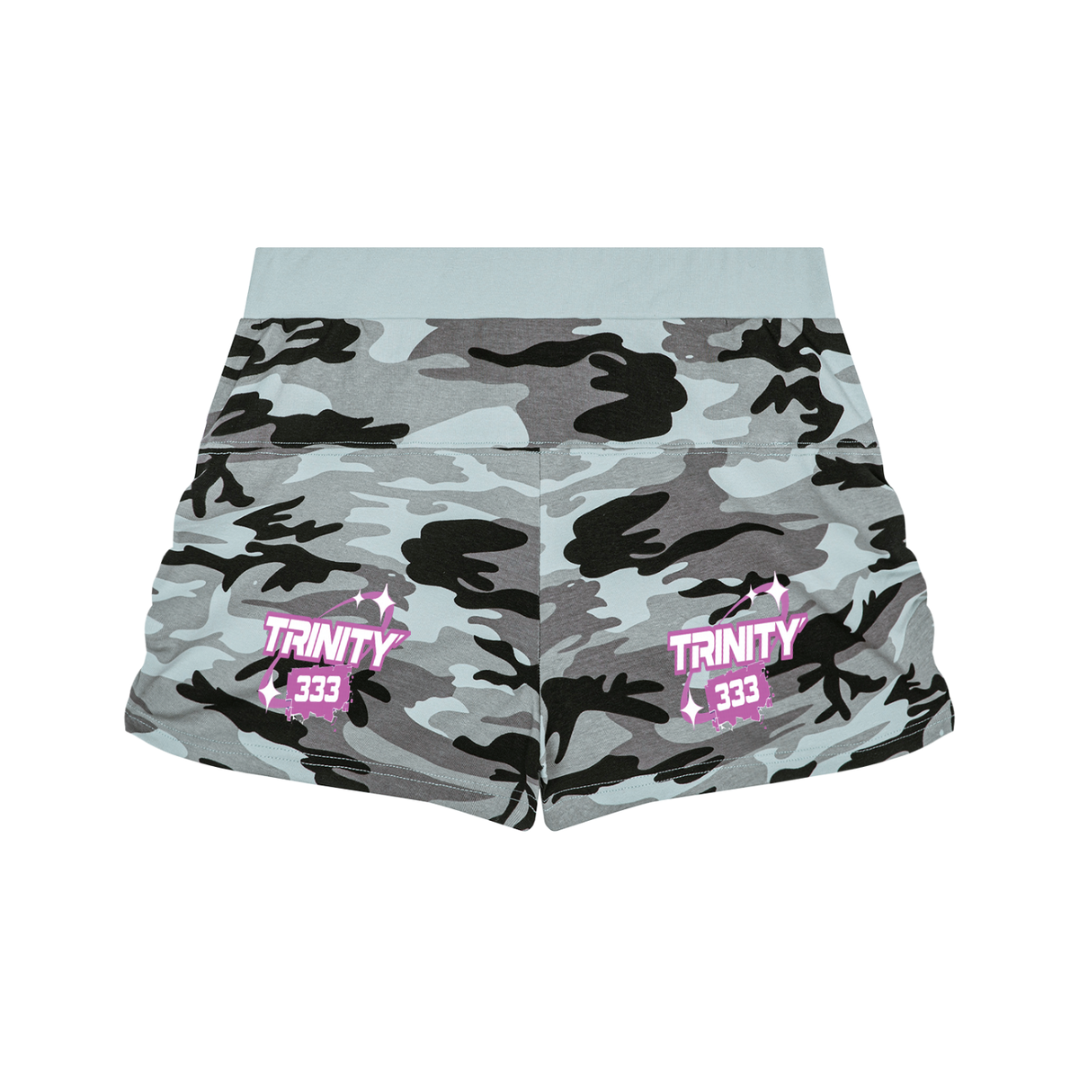 TRINITY Women's Slim Camo Shorts