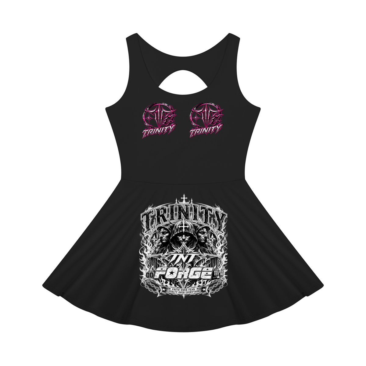 TRINITY Women’s Open-Back Tennis Dress