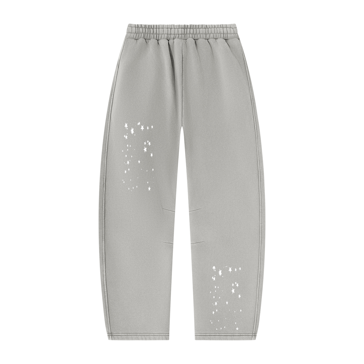 TRINITY Unisex Vintage Wash Barrel Leg Fleece Sweatpants