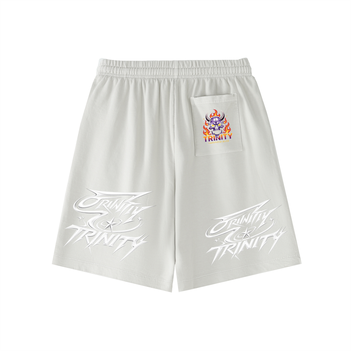 TRINITY Vintage Wash Cotton Shorts