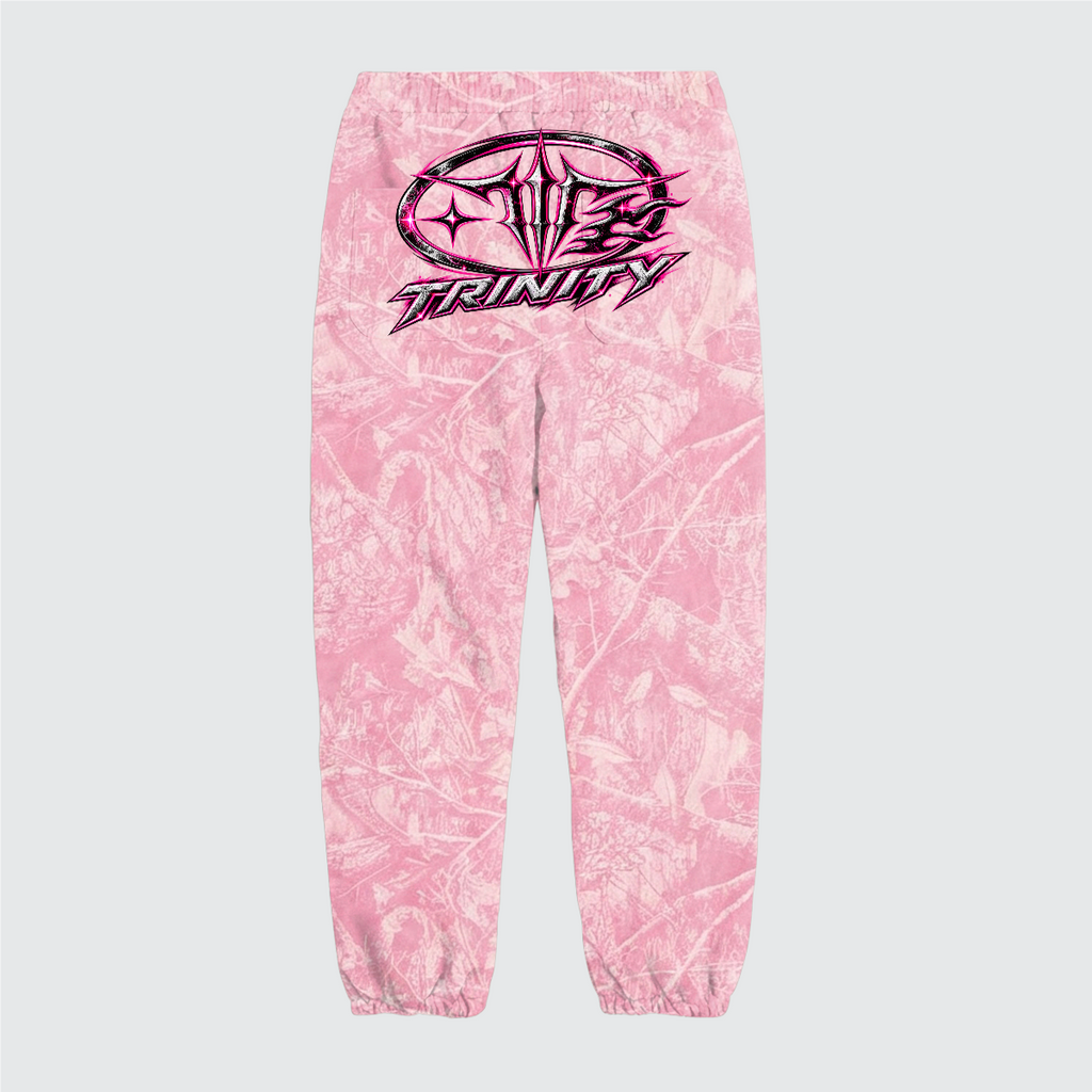 TRINITY Unisex Heavyweight Camo Fleece Sweatpants (360GSM)