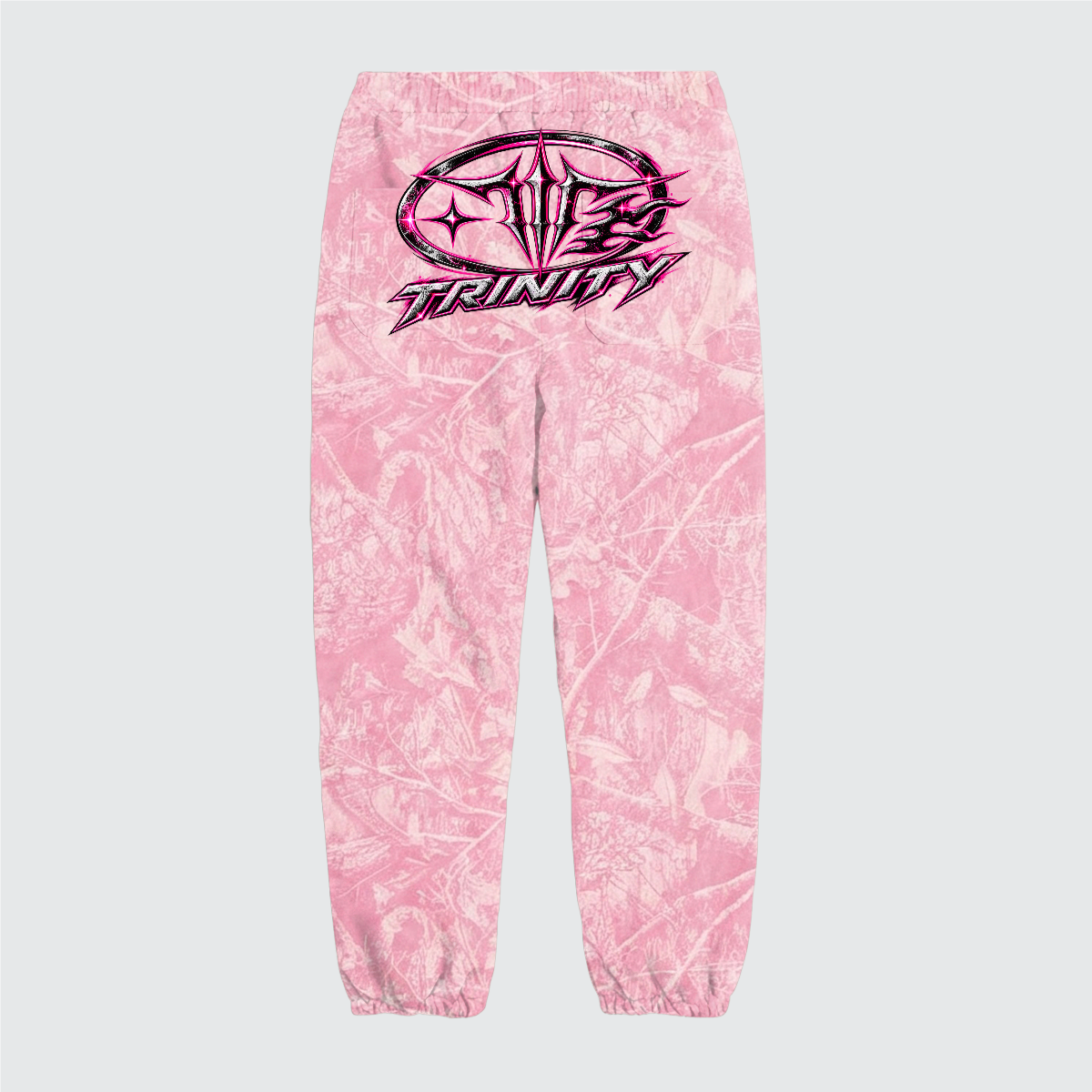TRINITY Unisex Heavyweight Camo Fleece Sweatpants (360GSM)
