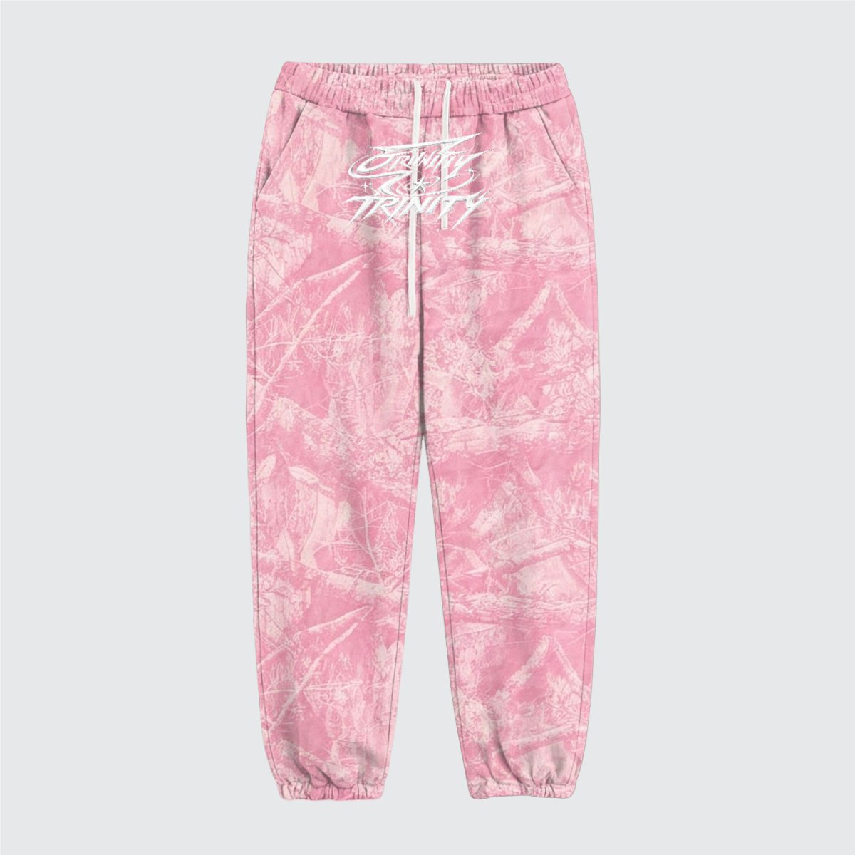 TRINITY Unisex Heavyweight Camo Fleece Sweatpants (360GSM)