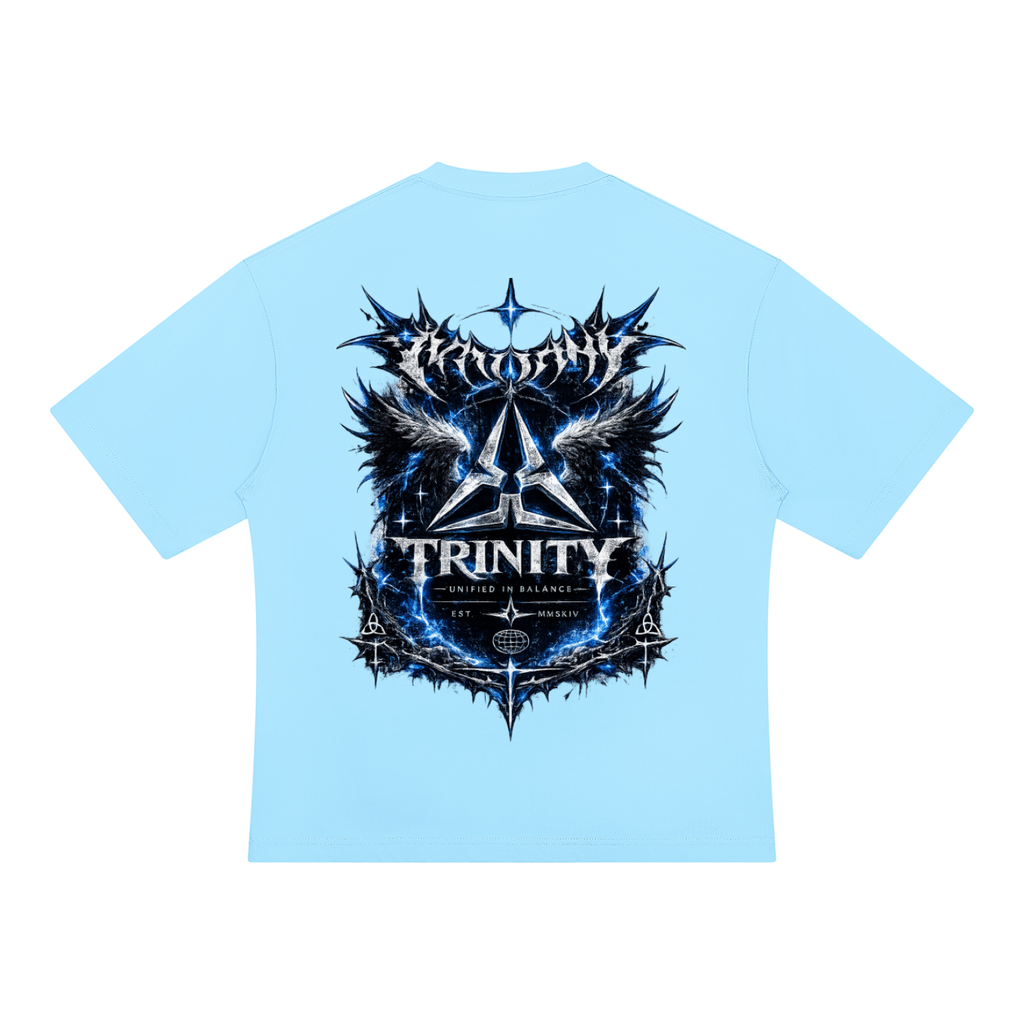 TRINITY Unisex Heavyweight Oversized T-Shirt