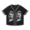 TRINITY Contrast Piped Button-Up Jersey
