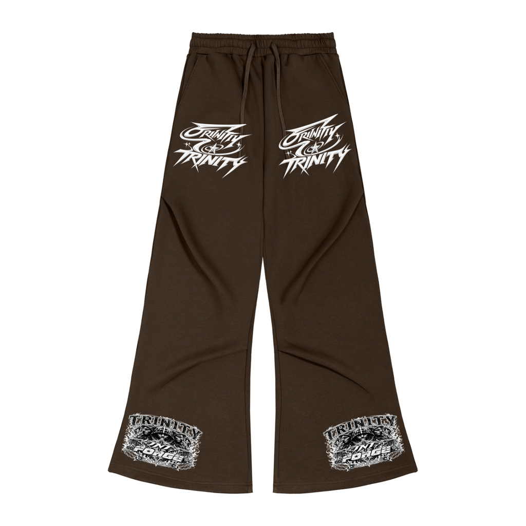 TRINITY Wide Leg Drawstring Sweatpants