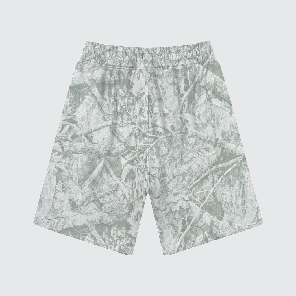 TRINITY Unisex Heavyweight Camo Fleece Shorts (360GSM)
