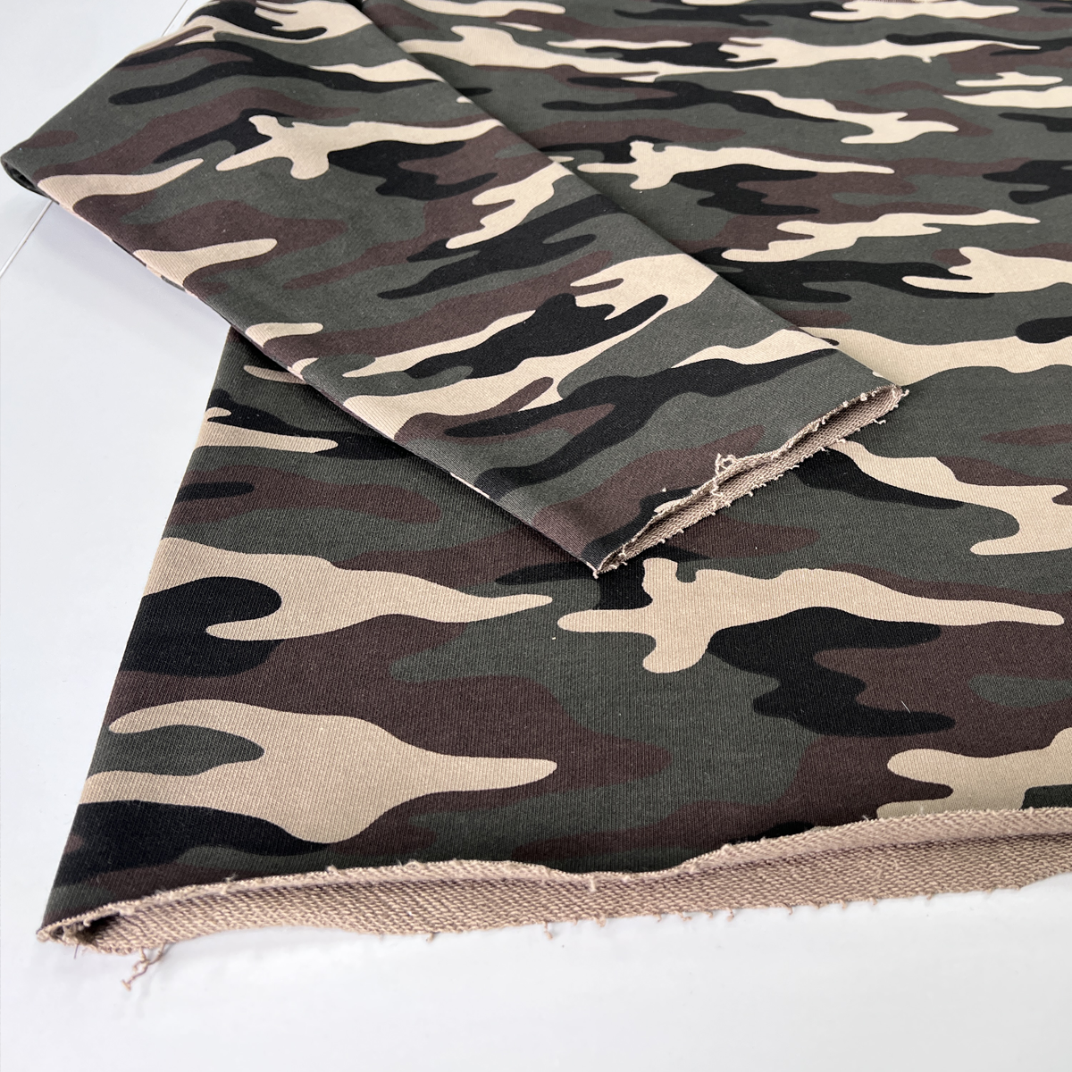 TRINITY Unisex Heavyweight Camo Cropped Crewneck Sweatshirt (420GSM)