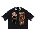 TRINITY Unisex Boxy Heavyweight Baseball Jersey