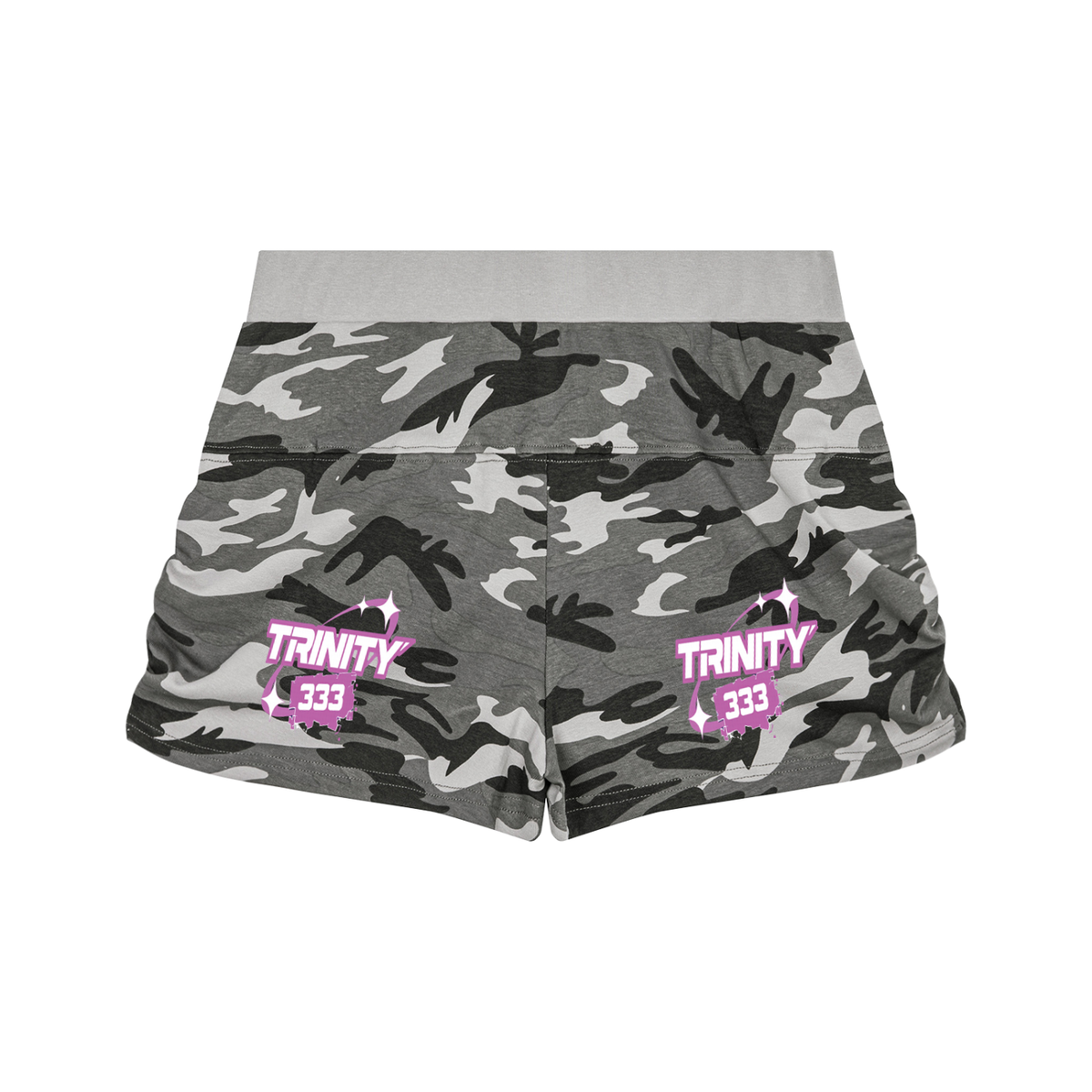 TRINITY Women's Slim Camo Shorts