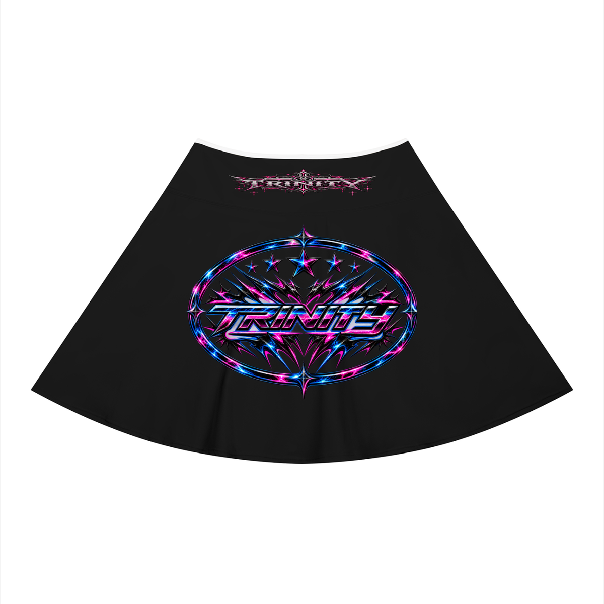 TRINITY Women's Color Block A-Line Skirt