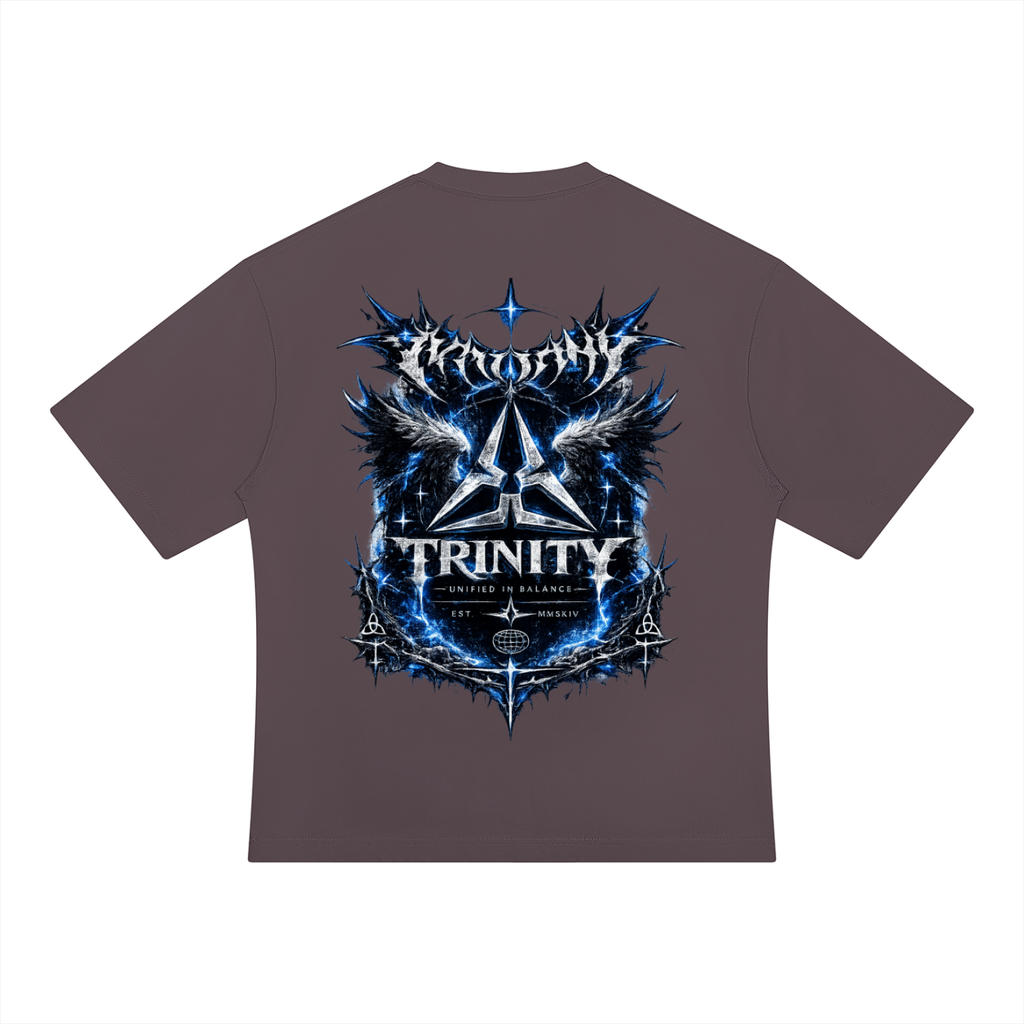 TRINITY Unisex Heavyweight Oversized T-Shirt