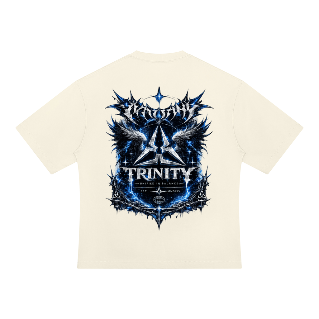 TRINITY Unisex Heavyweight Oversized T-Shirt