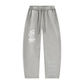TRINITY Unisex Vintage Wash Barrel Leg Fleece Sweatpants