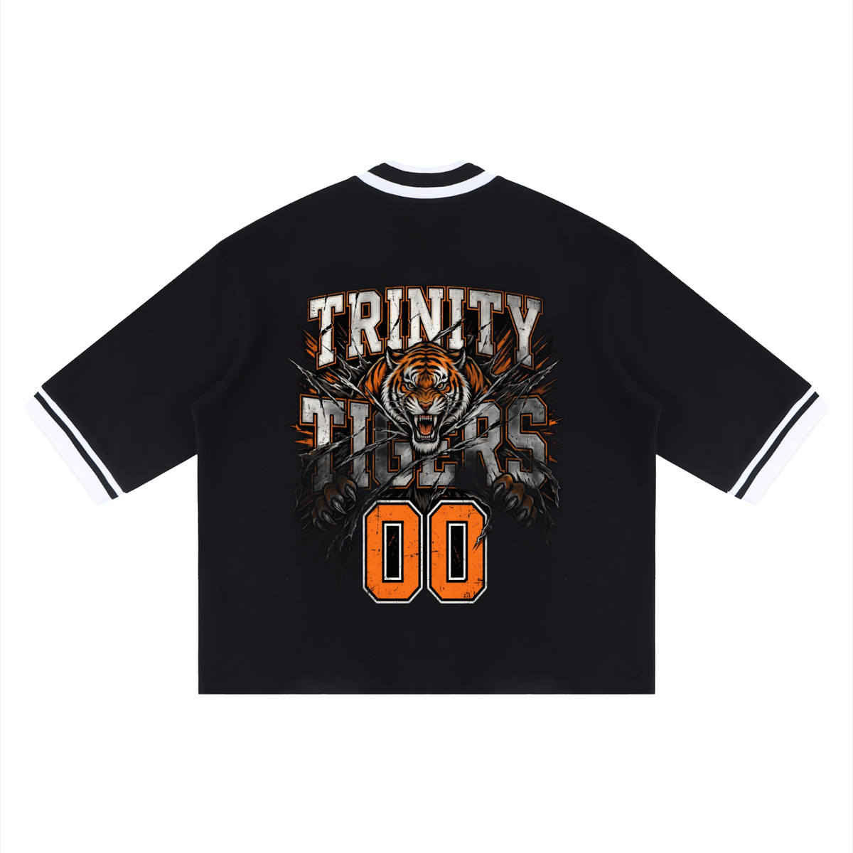 TRINITY Unisex Boxy Heavyweight Baseball Jersey
