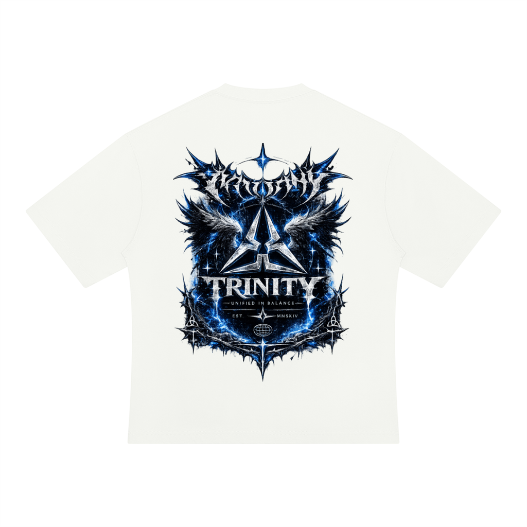 TRINITY Unisex Heavyweight Oversized T-Shirt