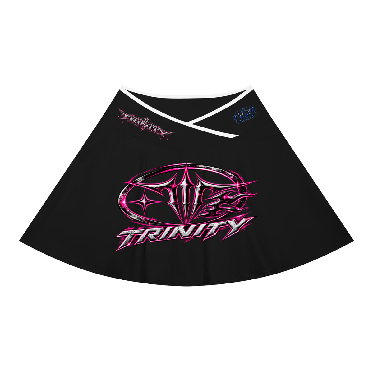 TRINITY Women's Color Block A-Line Skirt