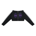 TRINITY Women's Off-Shoulder Full Zip Hoodie