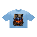 TRINITY Unisex Vintage Wash Sunfade Boxy T-Shirt