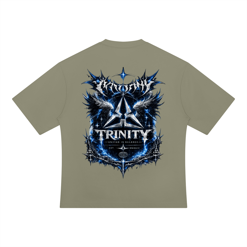 TRINITY Unisex Heavyweight Oversized T-Shirt