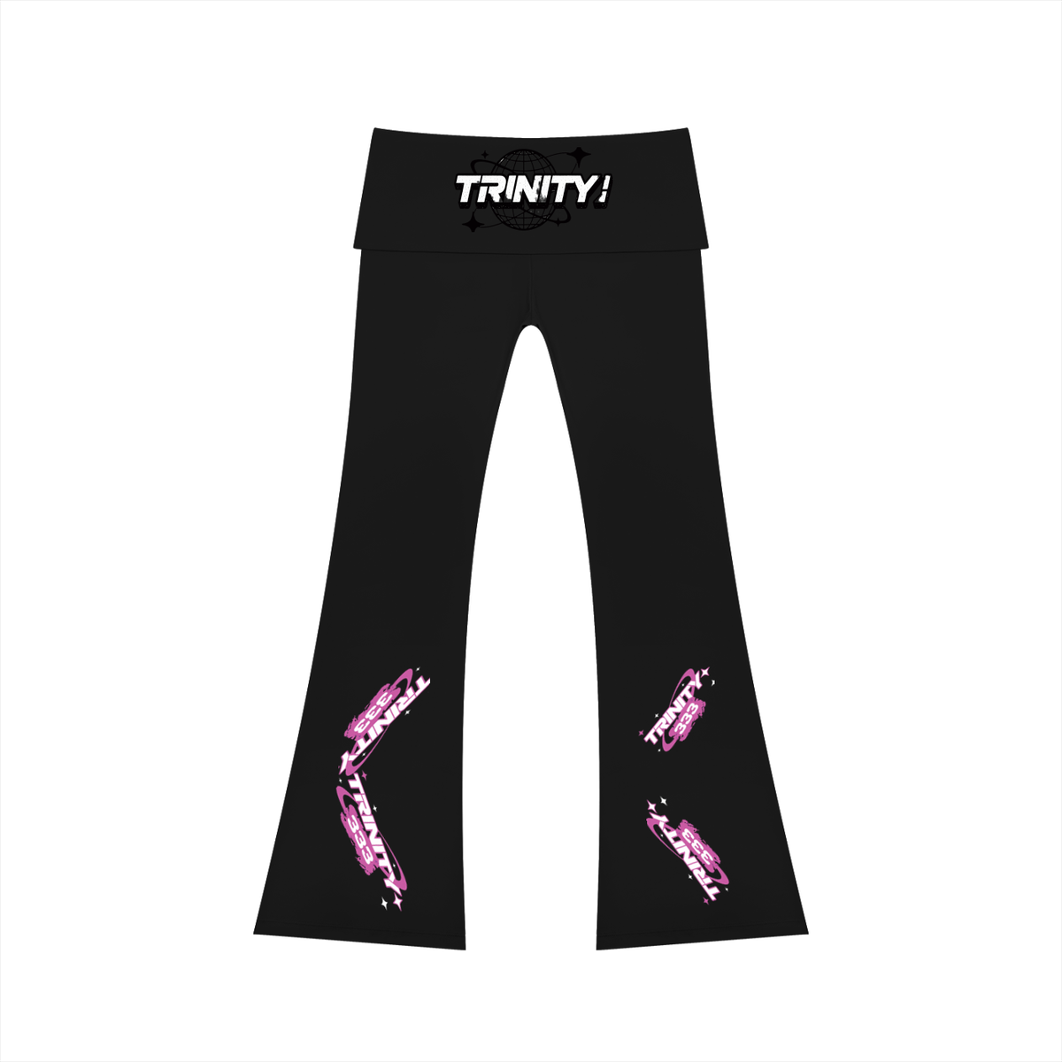 TRINITY Women's High Rise Flared Yoga Pants