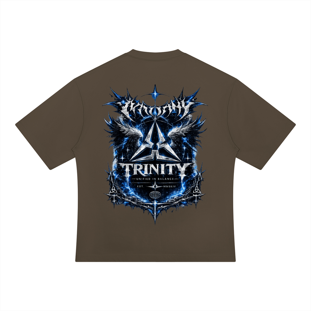 TRINITY Unisex Heavyweight Oversized T-Shirt