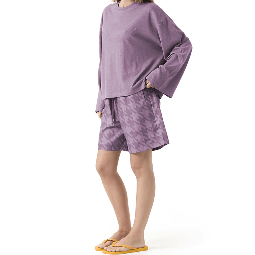 Unisex Heavyweight 100% Combed Cotton Cropped Long-Sleeve T-Shirt (305GSM)